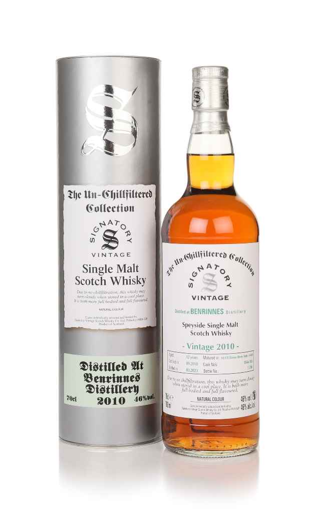 Benrinnes 12 Year Old 2010 (casks 104 & 106) - Un-Chilfiltered Collection (Signatory) 70cl product image