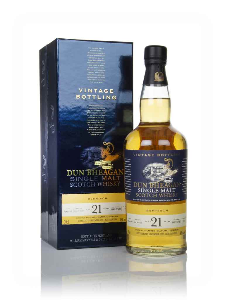 BenRiach 21 Year Old 1997 (casks 93481 & 93482) - Dun Bheagan (Ian Macleod) 70cl product image