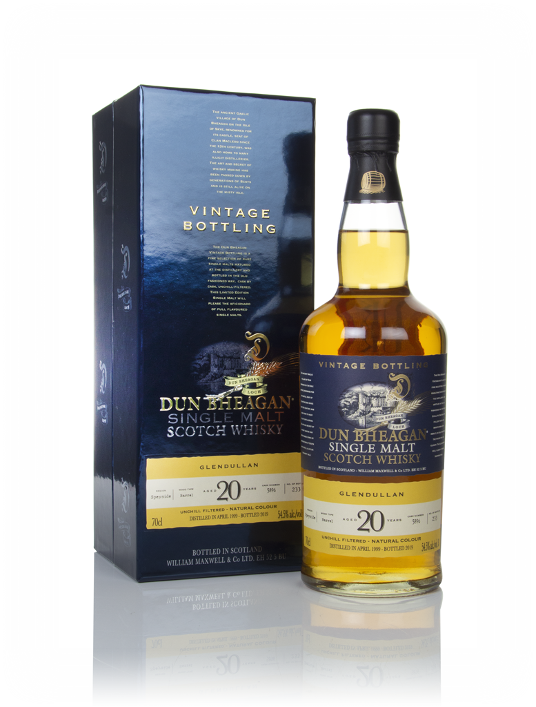 Glendullan 20 Year Old 1999 (cask 5896) - Dun Bheagan (Ian Macleod) 70cl product image