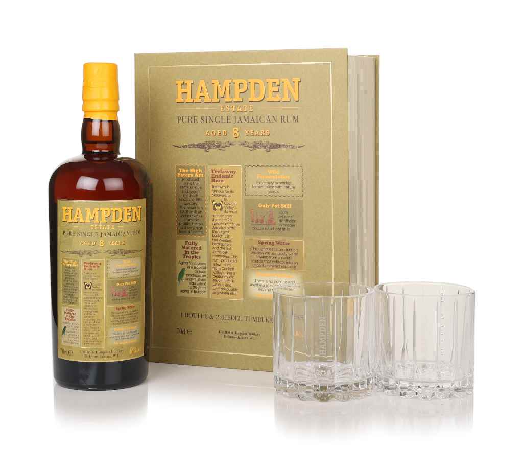 Hampden Estate 8 Year Old Gift Set 70cl product image