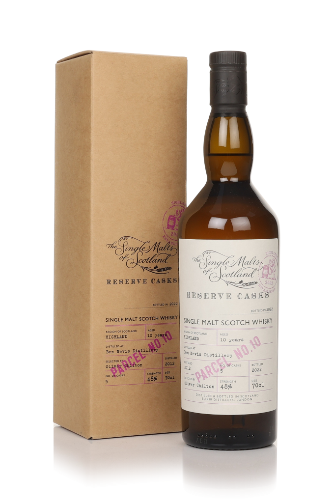 Ben Nevis 10 Year Old  (Parcel No.10) - Reserve Casks (The Single Malts of Scotland) 70cl product image