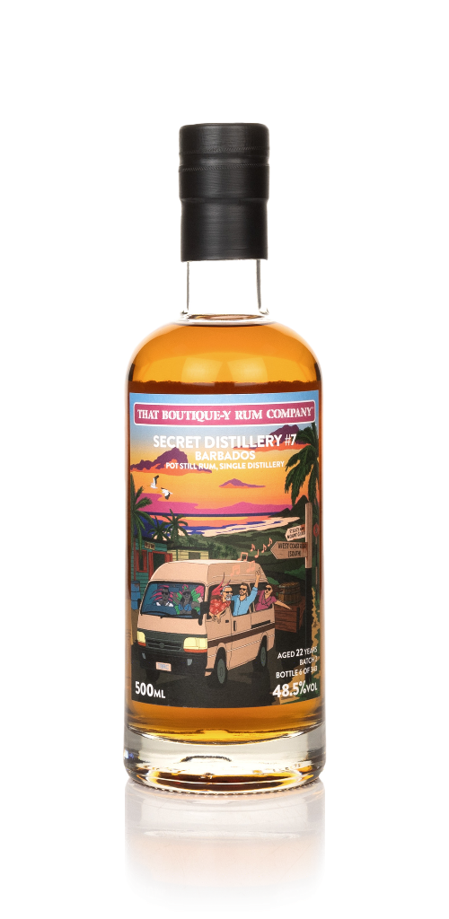 Secret Distillery #7 22 Year Old - Batch 2 (That Boutique-y Rum Company) 50cl product image