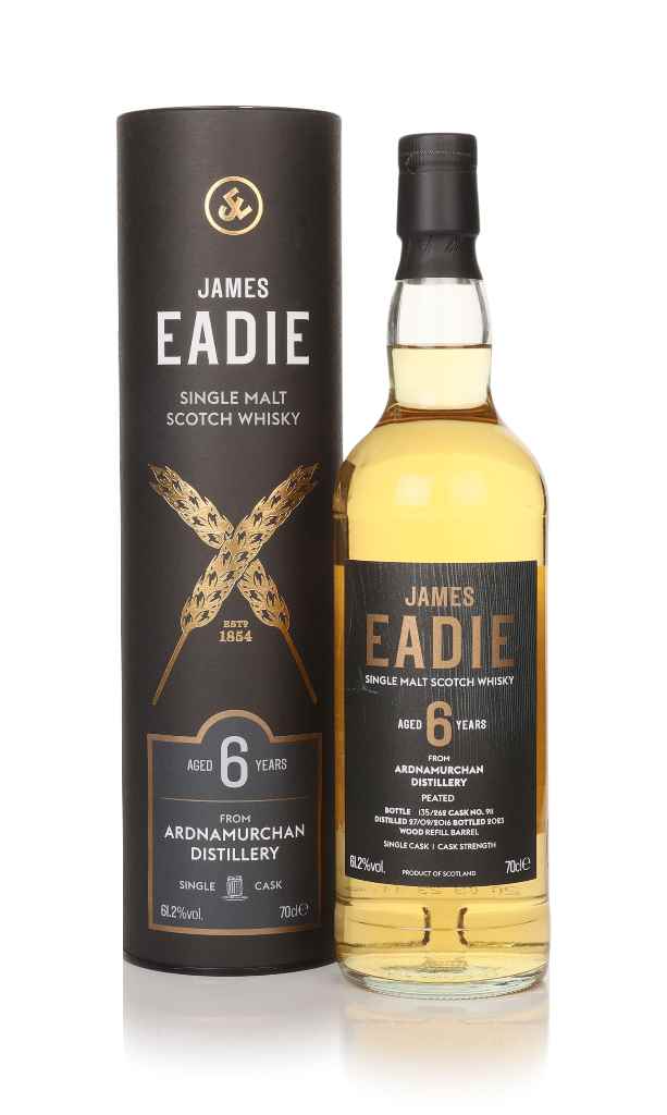 Ardnamurchan 6 Year Old 2016 (cask 911) - James Eadie 70cl product image