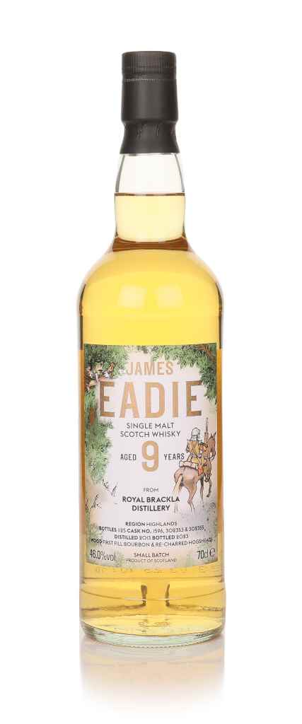 Royal Brackla 9 Year Old 2013 (cask 1596, 302353 & 302355) - James Eadie 70cl product image