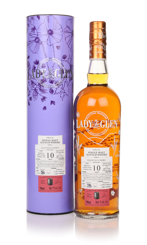 Glentauchers 10 Year Old 2013 (cask 800466) - Lady of the Glen (Hannah Whisky Merchants) 70cl product image