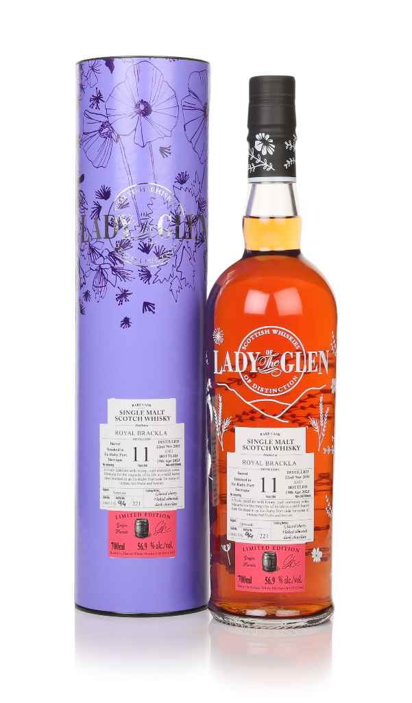 Royal Brackla 11 Year Old 2011 (cask 110001316) - Lady of the Glen (Hannah Whisky Merchants) 70cl product image
