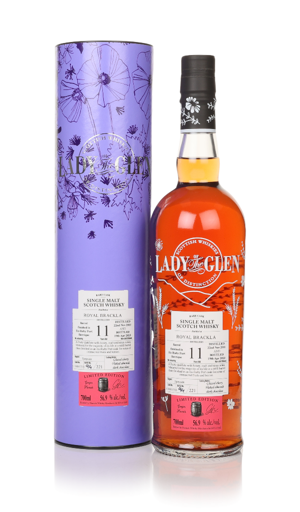 Royal Brackla 11 Year Old 2011 (cask 110001316) - Lady of the Glen (Hannah Whisky Merchants) 70cl product image