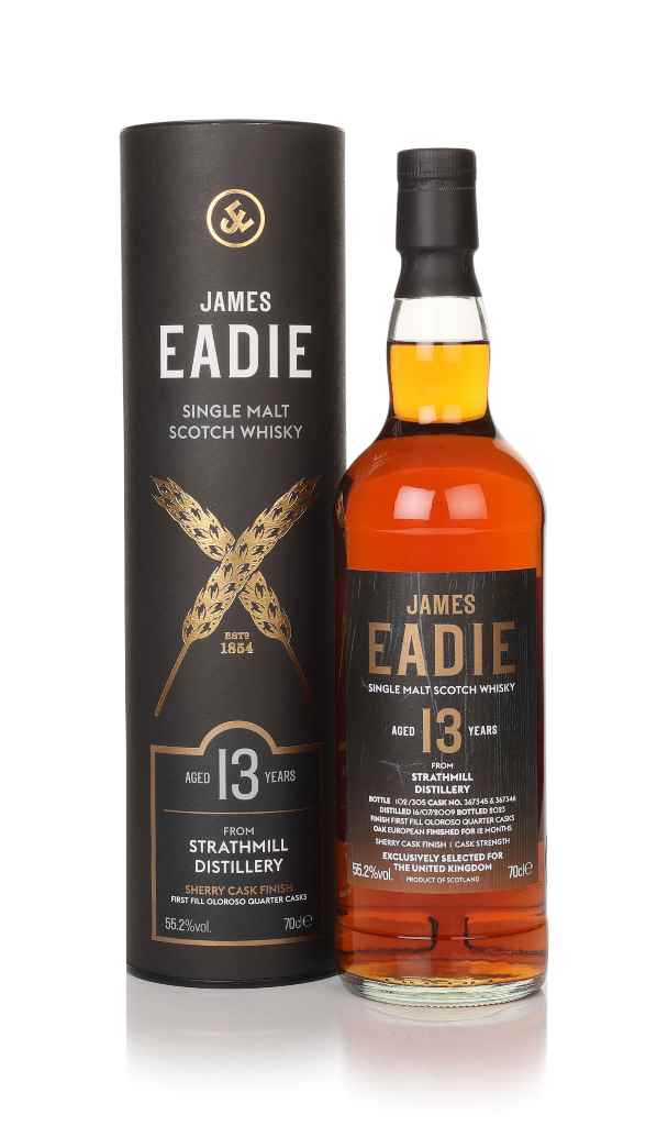 Strathmill 13 Year Old 2009 (cask 367345 & 367346) - James Eadie 70cl product image