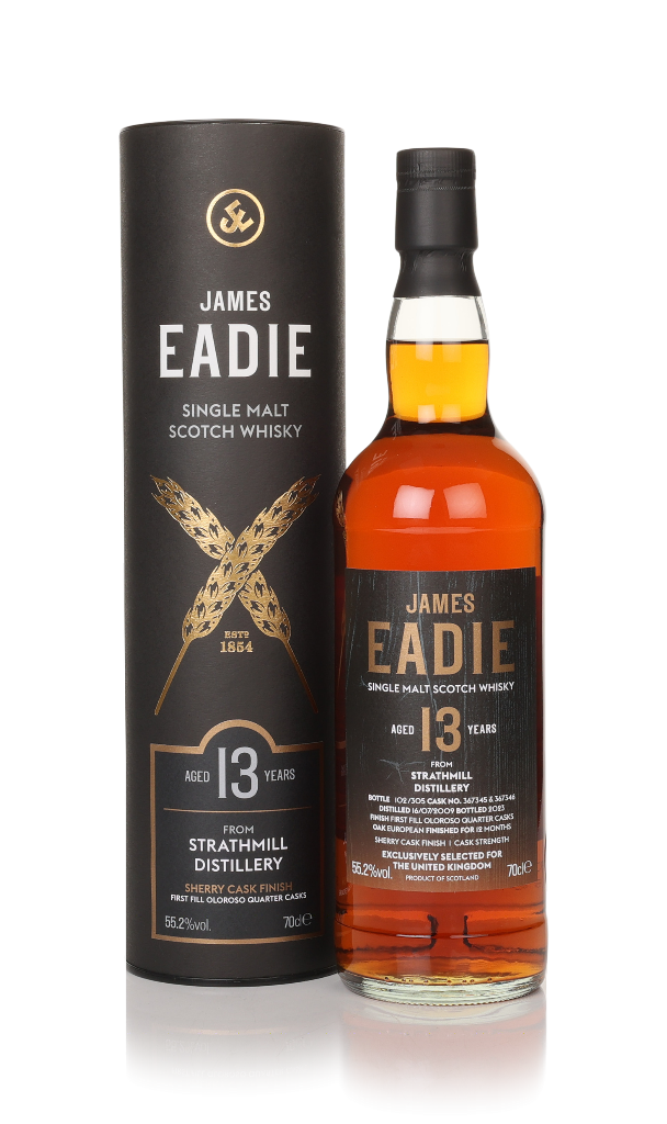 Strathmill 13 Year Old 2009 (cask 367345 & 367346) - James Eadie 70cl product image