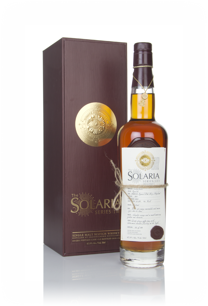 Craigellachie 2011 (bottled 2018) (cask 900328) - Solaria Series (Whisky Illuminati) 70cl product image