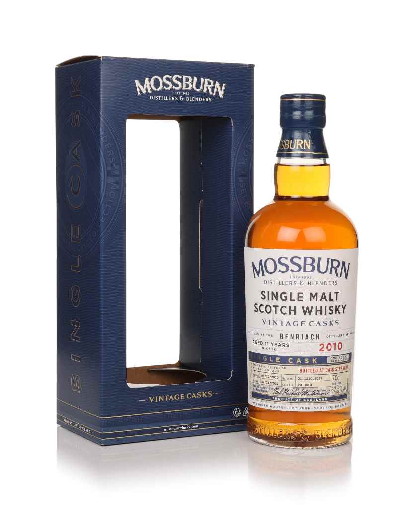 Benriach 11 Year Old 2010 - Vintage Casks (Mossburn) 70cl product image