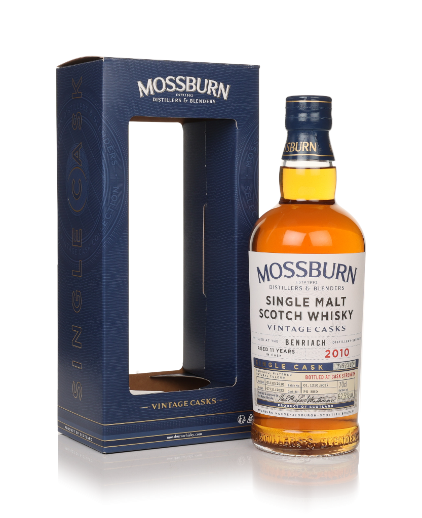 Benriach 11 Year Old 2010 - Vintage Casks (Mossburn) 70cl product image
