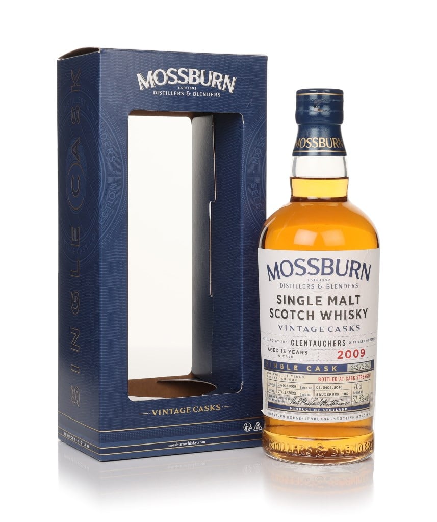 Glentauchers 13 Year Old 2009 Vintage Casks (Mossburn) 70cl product image