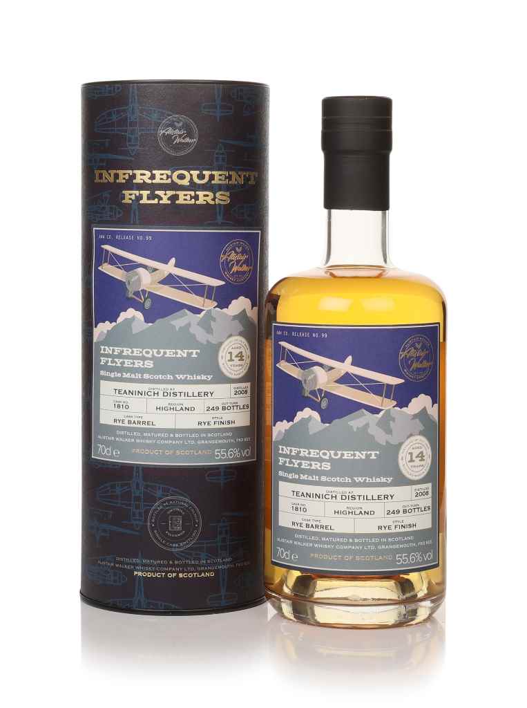 Teaninich 14 Year Old 2008 (cask 1810) - Infrequent Flyers (Alistair Walker) 70cl product image