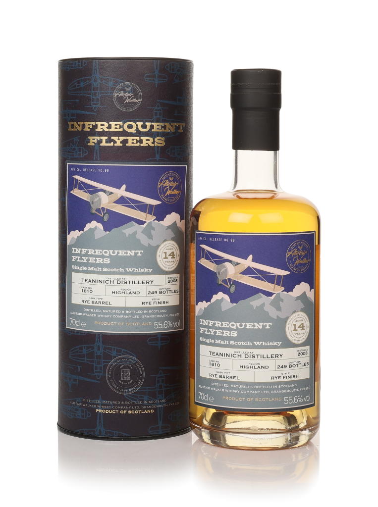 Teaninich 14 Year Old 2008 (cask 1810) - Infrequent Flyers (Alistair Walker) 70cl product image
