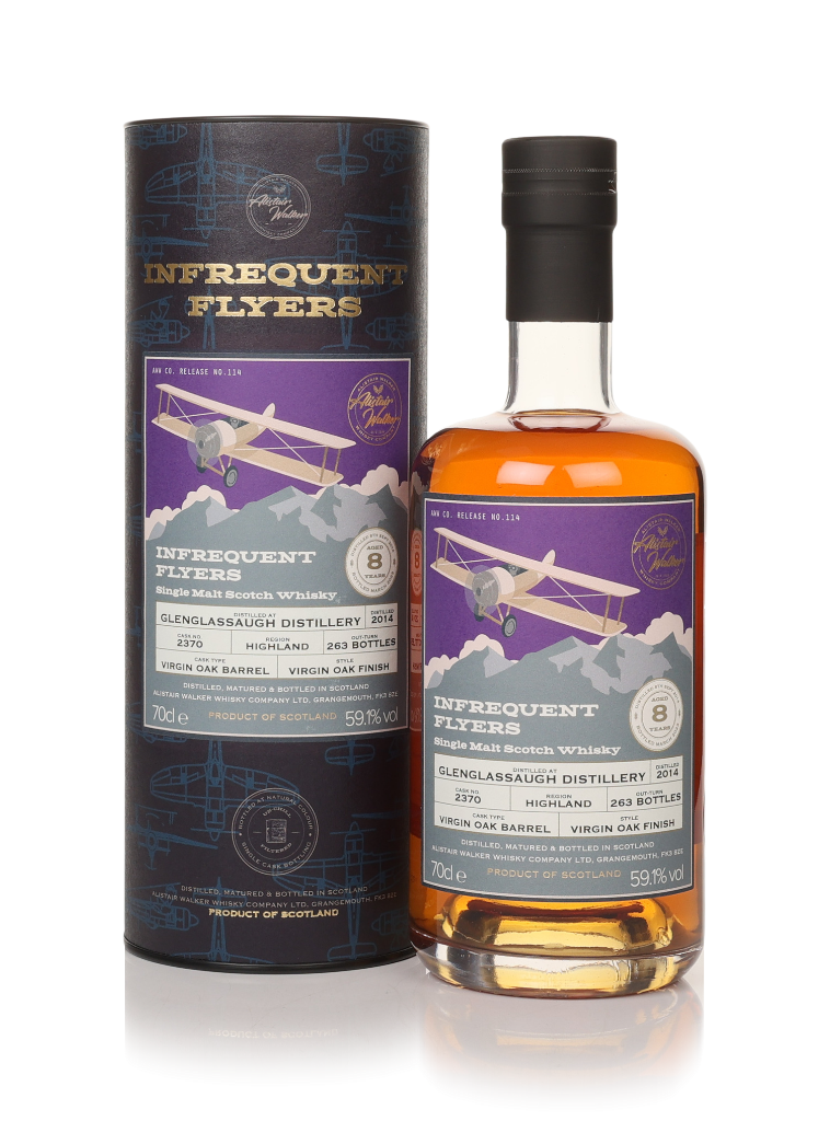 Glenglassaugh 8 Year Old 2014 (cask 2370) - Infrequent Flyers (Alistair Walker) 70cl product image