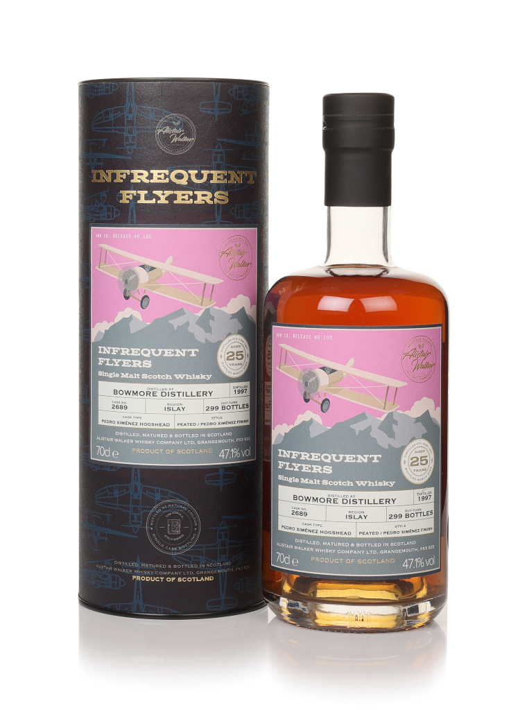 Bowmore 25 Year Old 1997 (cask 2689) - Infrequent Flyers (Alistair Walker) 70cl product image