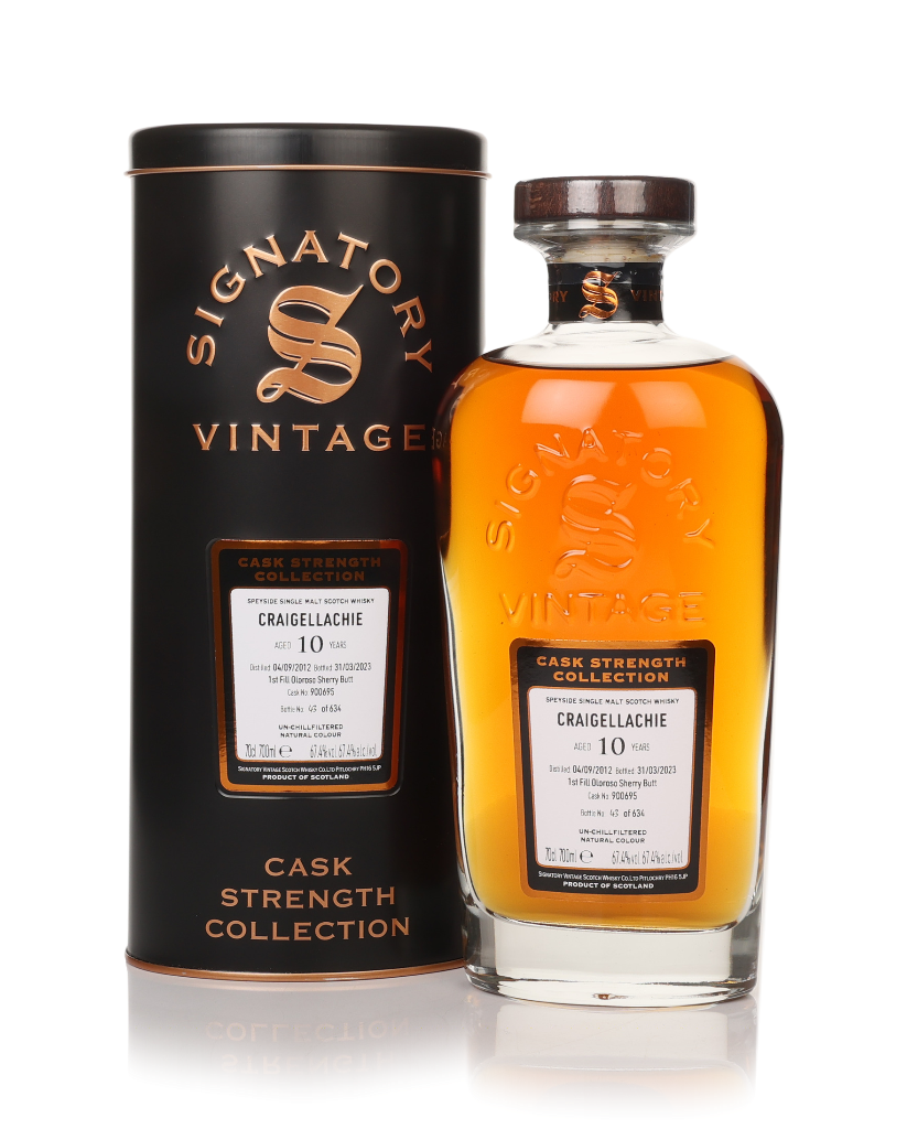 Craigellachie 10 Year Old 2012 (cask 900695) - Cask Strength Collection (Signatory) 70cl product image