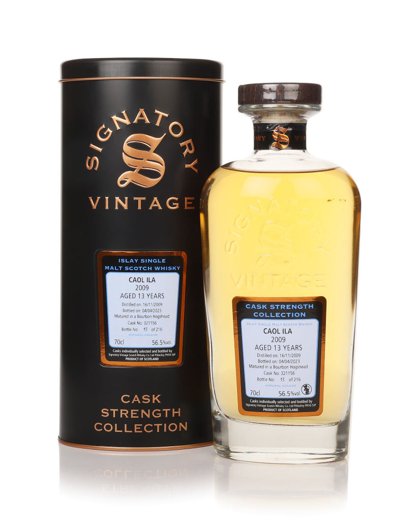 Caol Ila 13 Year Old 2009 (cask 321156) - Cask Strength Collection (Signatory) 70cl product image
