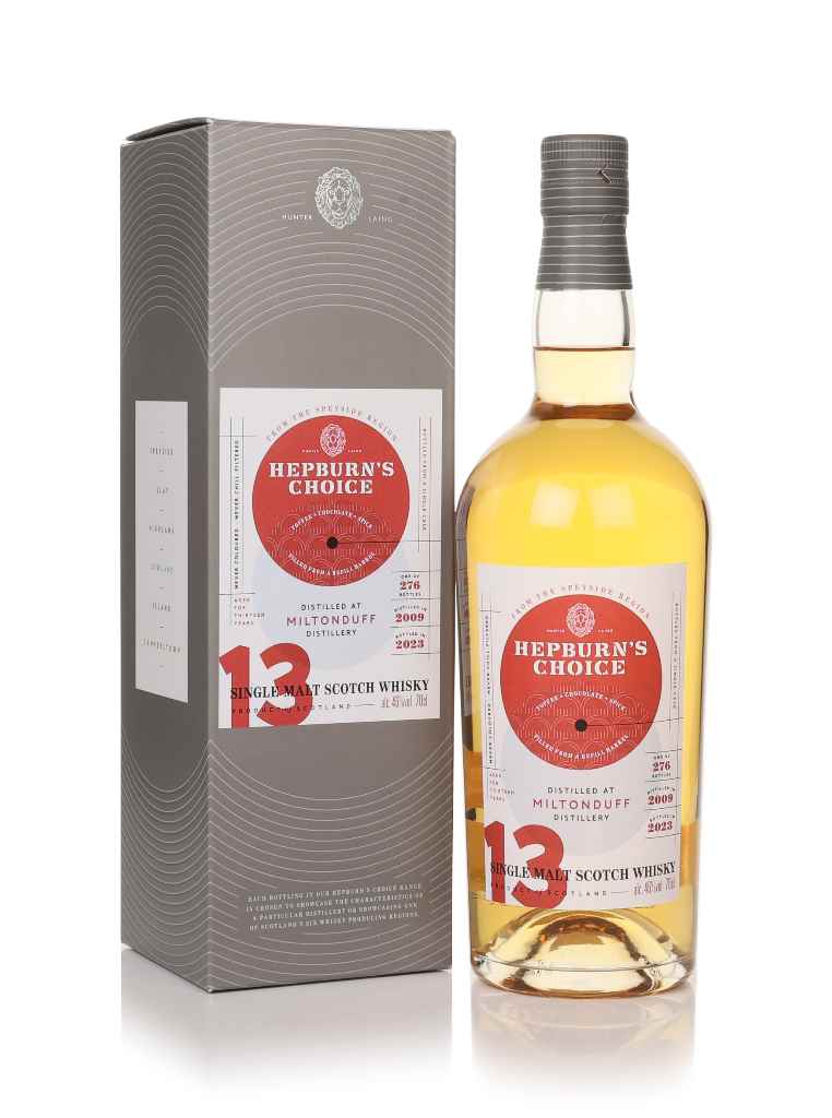 Miltonduff 13 Year Old 2009 - Hepburn's Choice (Langside) 70cl product image