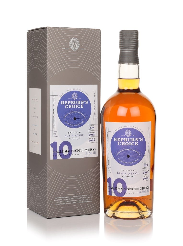 Blair Athol 10 Year Old 2012 - Hepburn's Choice (Langside) 70cl product image