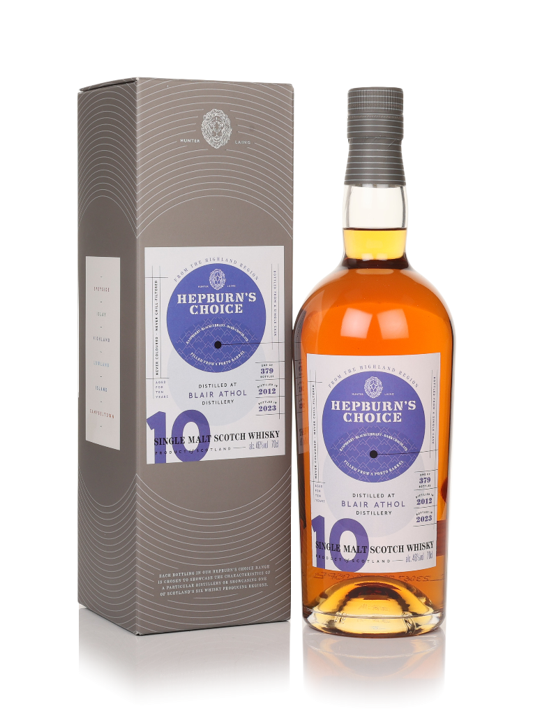 Blair Athol 10 Year Old 2012 - Hepburn's Choice (Langside) 70cl product image