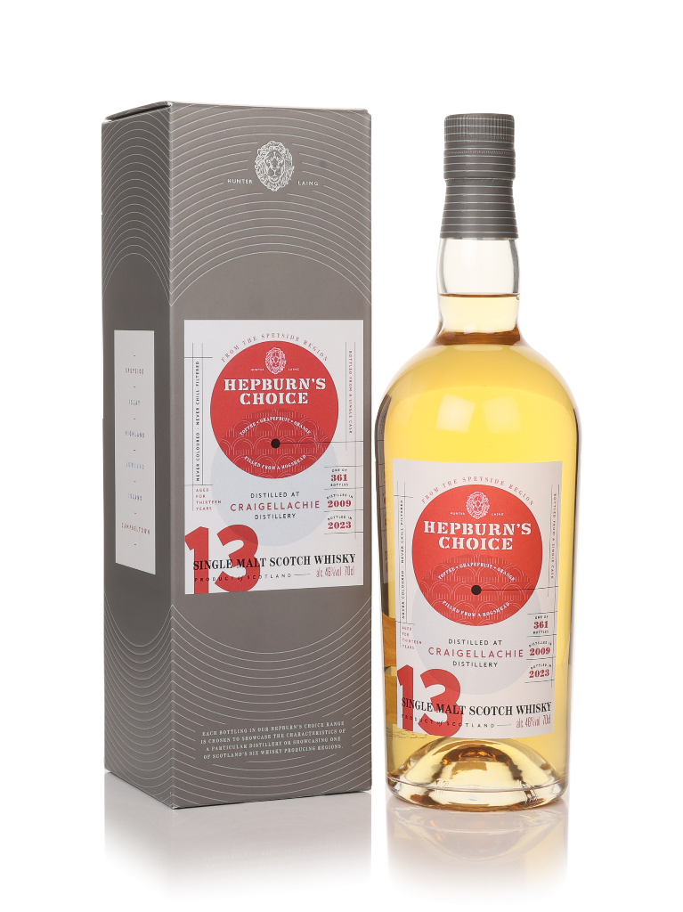 Craigellachie 13 Year Old 2009 - Hepburn's Choice (Langside) 70cl product image