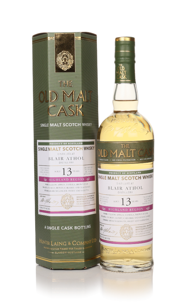 Blair Athol  13 Year Old 2009 (Cask 19625) - Old Malt Cask (Hunter Laing) 70cl product image