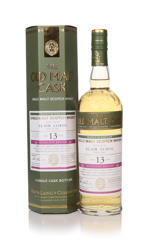 Blair Athol  13 Year Old 2009 (Cask 19625) - Old Malt Cask (Hunter Laing) 70cl product image