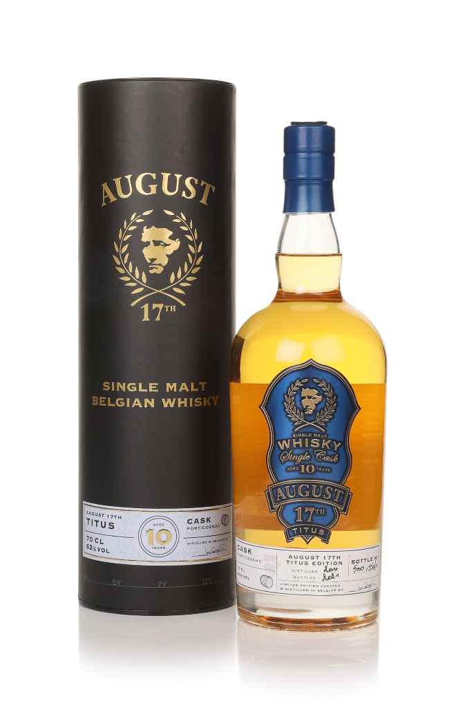 Wave 10 Year Old August 17th Titus Single Malt 70cl product image