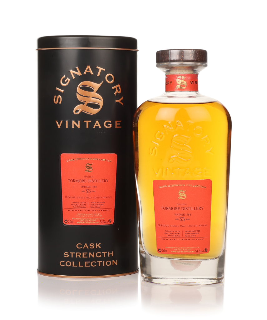 Tormore 33 Year Old 1988 (cask 2) - Cask Strength Collection (Signatory) 70cl product image