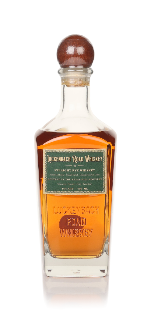 Luckenbach Road Straight Rye Whiskey 70cl product image