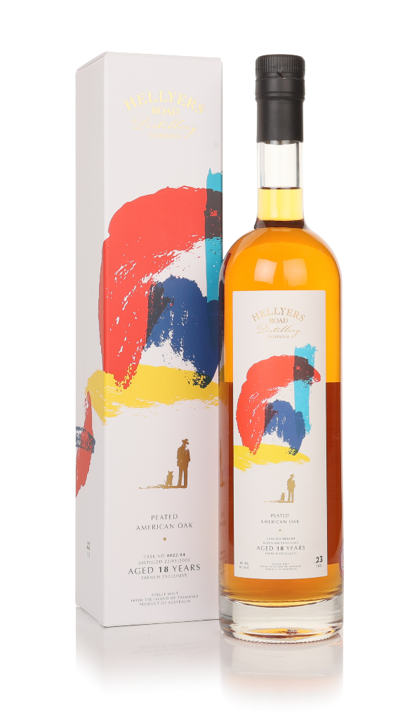 Hellyers Road 18 Year Old 2005 (cask 4022.04) Peated American Oak - French Exclusive 70cl product image