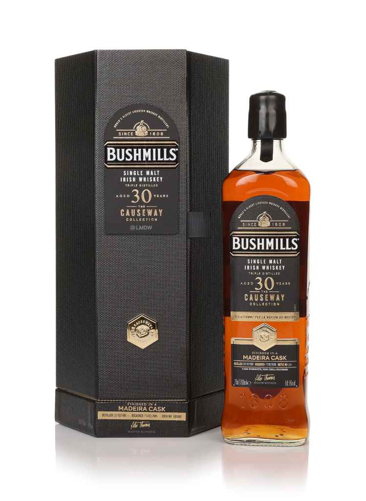 Bushmills 30 Year Old 1991 Madeira Cask Finish - The Causeway Collection 70cl product image