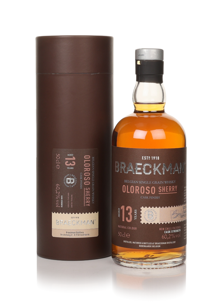 Braeckman 13 Year Old 2007 Single Grain Whisky (cask 284) - Oloroso Sherry Cask Finish 50cl product image