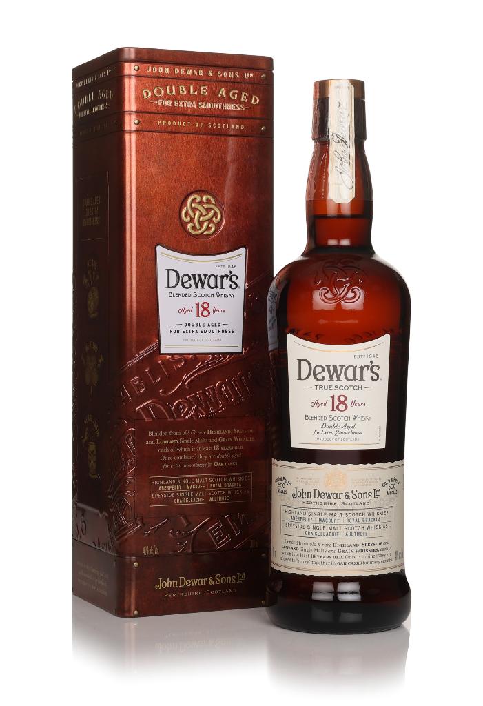 Dewar's 18 Year Old Double Aged 70cl product image
