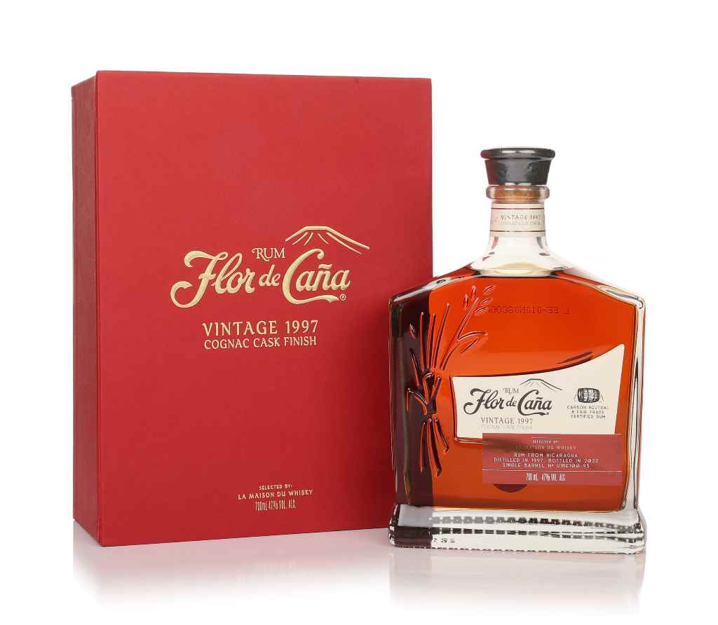 Flor de Caña Vintage 1997 Single Cask - Cognac Cask Finish 70cl product image