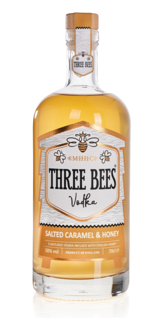 THREE BEES - Salted Caramel & Honey Vodka 70cl product image