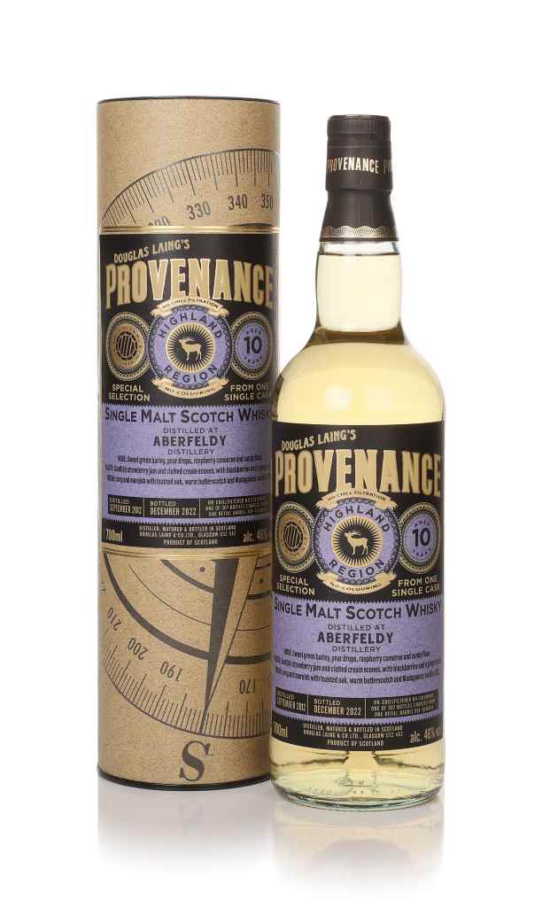 Aberfeldy 10 Year Old 2012 (cask 16904) - Provenance (Douglas Laing) 70cl product image