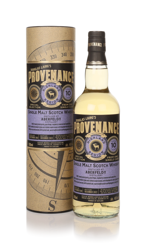 Aberfeldy 10 Year Old 2012 (cask 16904) - Provenance (Douglas Laing) 70cl product image