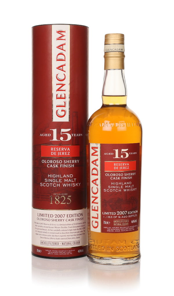 Glencadam 15 Year Old 2007 Reserva de Jerez 70cl product image