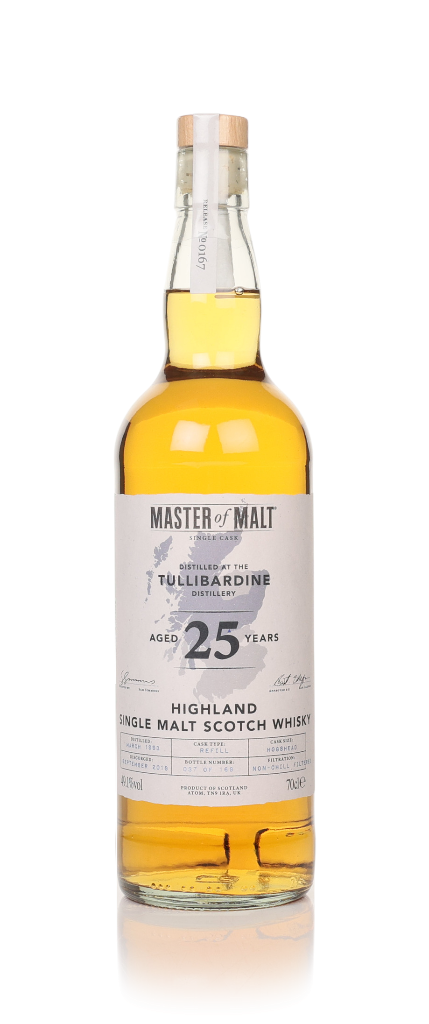 Tullibardine 25 Year Old 1993 Single Cask (Master of Malt) 70cl product image