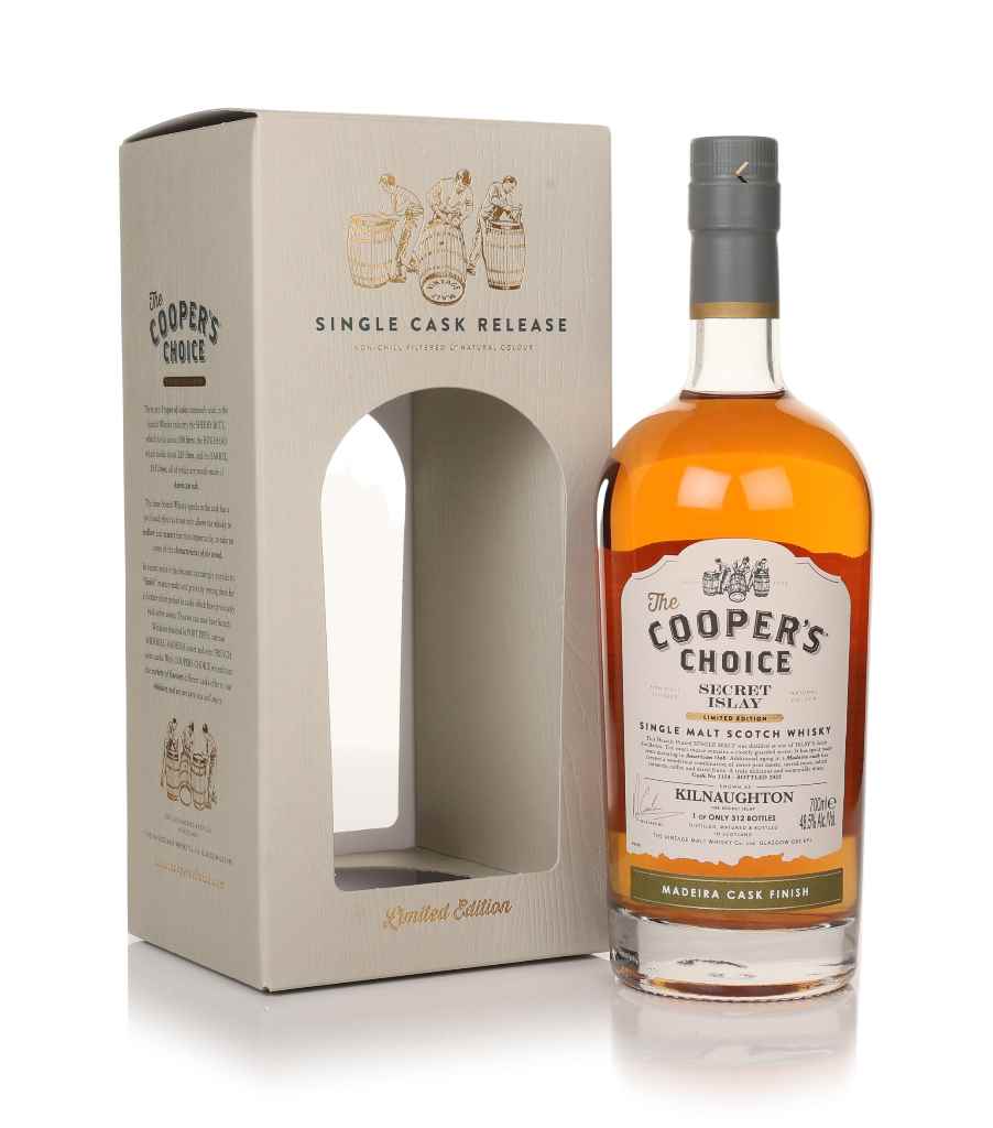 Kilnaughton Secret Islay (cask 1154) (bottles 2023) - The Cooper's Choice (The Vintage Malt Whisky Co.) 70cl product image