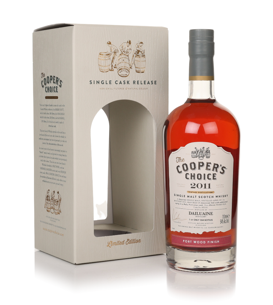 Dailuaine 11 Year Old 2011 (cask 305101) - The Cooper's Choice (The Vintage Malt Whisky Co.) 70cl product image