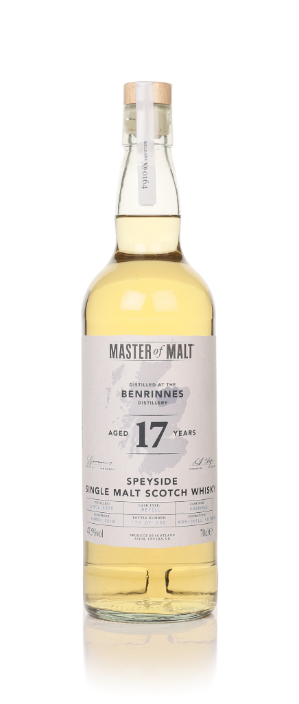 Benrinnes 17 Year Old 2000 (Master of Malt) 70cl product image