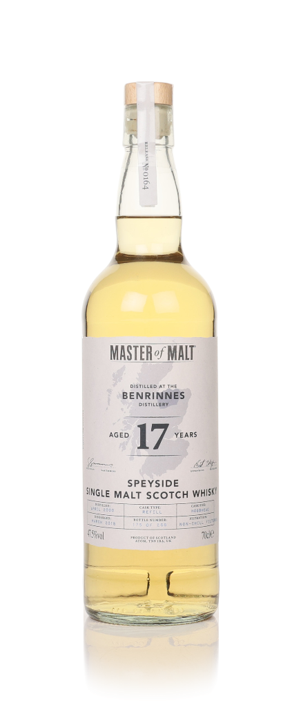 Benrinnes 17 Year Old 2000 (Master of Malt) 70cl product image