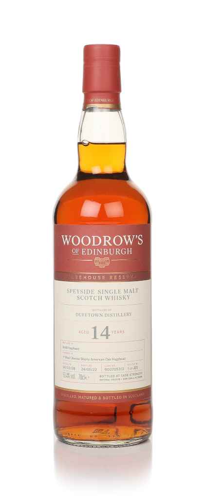 Dufftown 14 Year Old 2008 (cask 900705313) - Woodrow's of Edinburgh 70cl product image