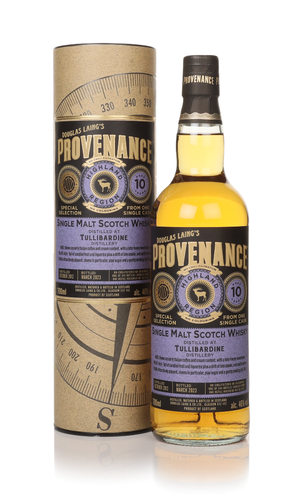 Tullibardine 10 Year Old 2012 (cask 17233) - Provenance (Douglas Laing) 70cl product image