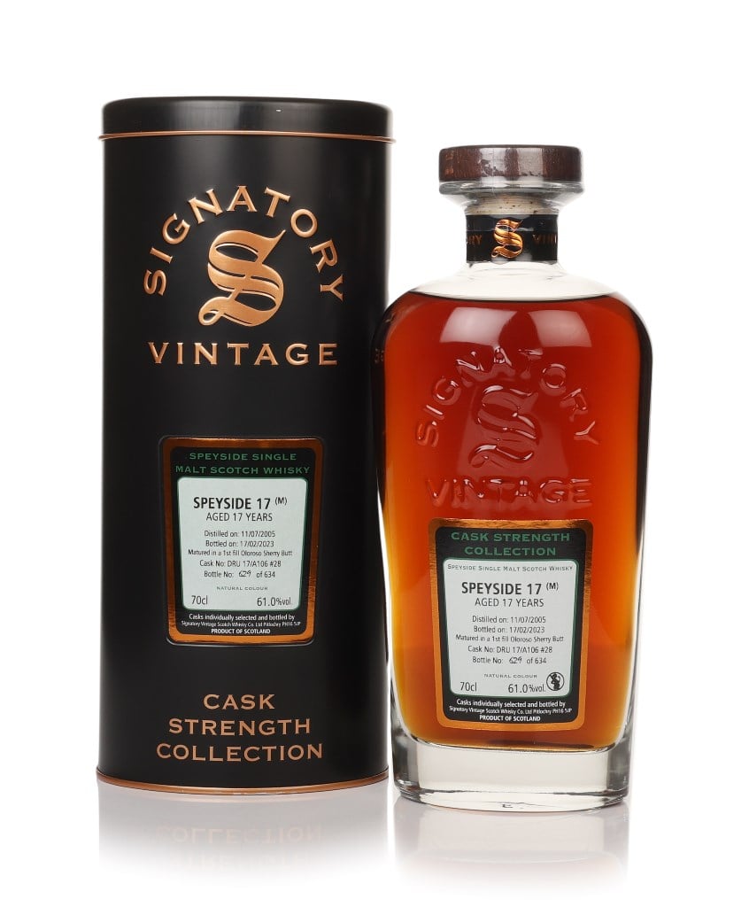 Secret Speyside 17 Year Old 2005 (cask DRU 17/A106 #28) - Cask Strength Collection (Signatory) 70cl product image