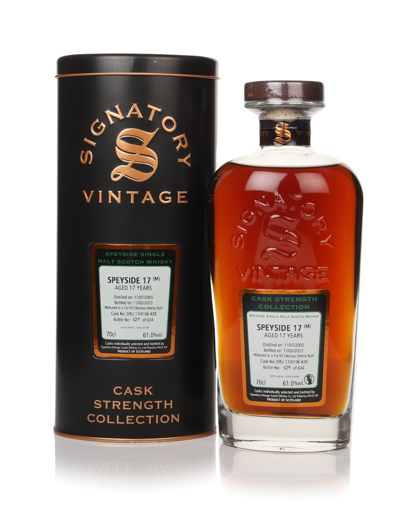 Secret Speyside 17 Year Old 2005 (cask DRU 17/A106 #28) - Cask Strength Collection (Signatory) 70cl product image